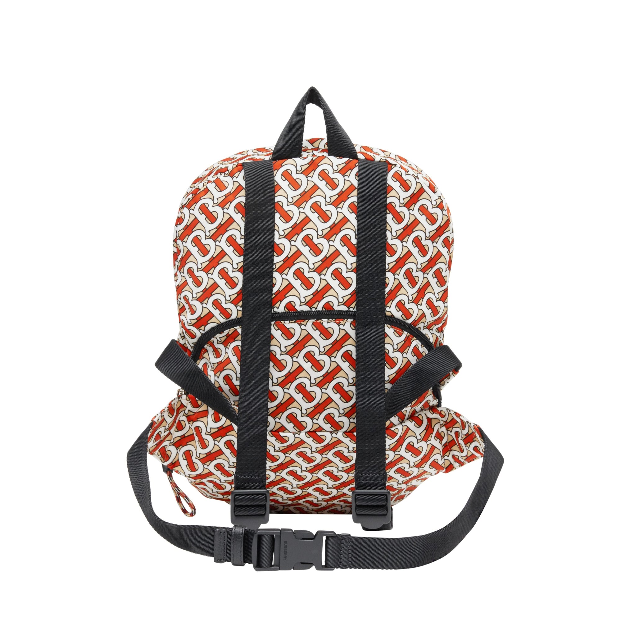 Sac banane convertible monogram - Rouge vermillon