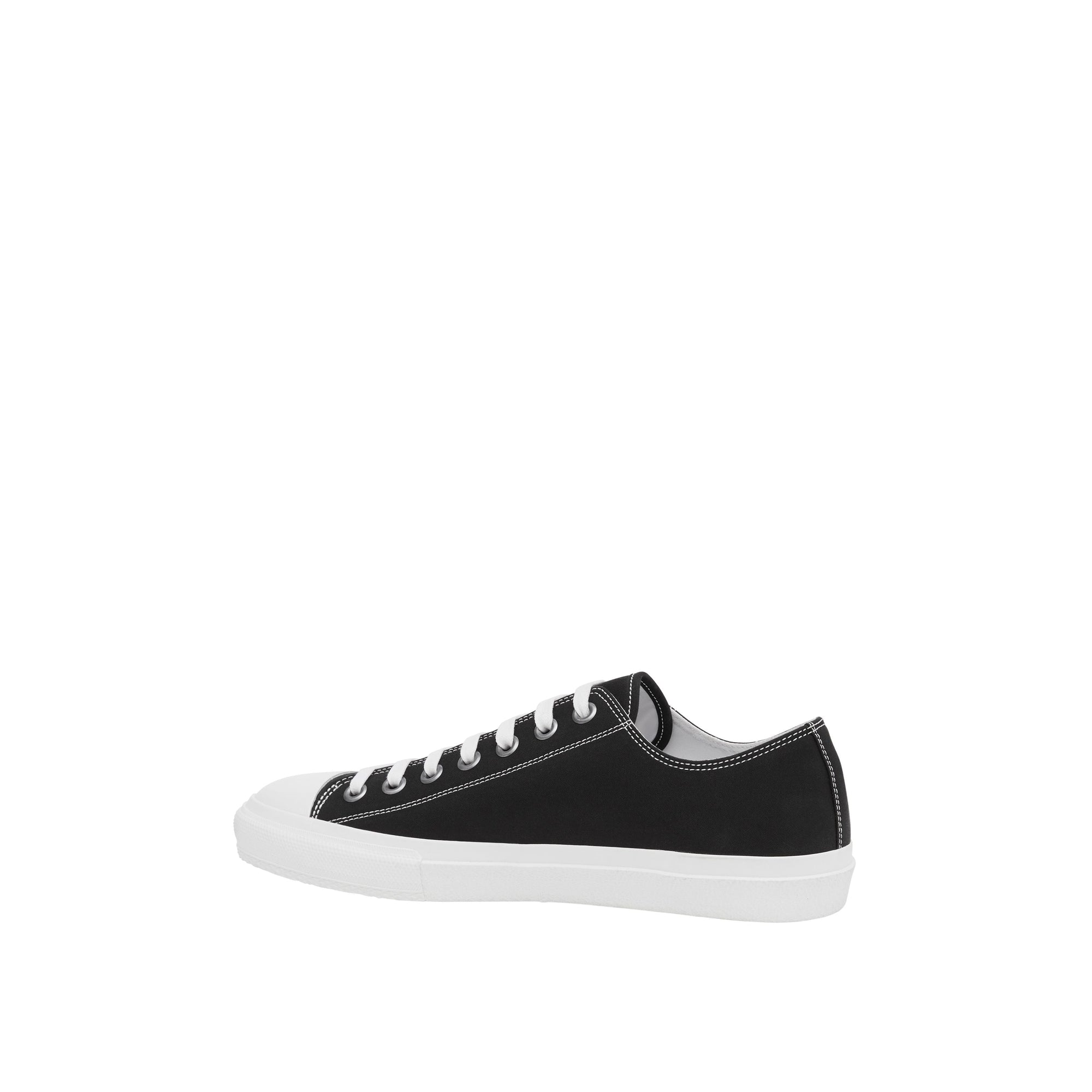 BLACK Sneakers en gabardine de coton avec logo