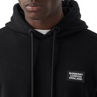 BLACK Hoodie en coton Monogram