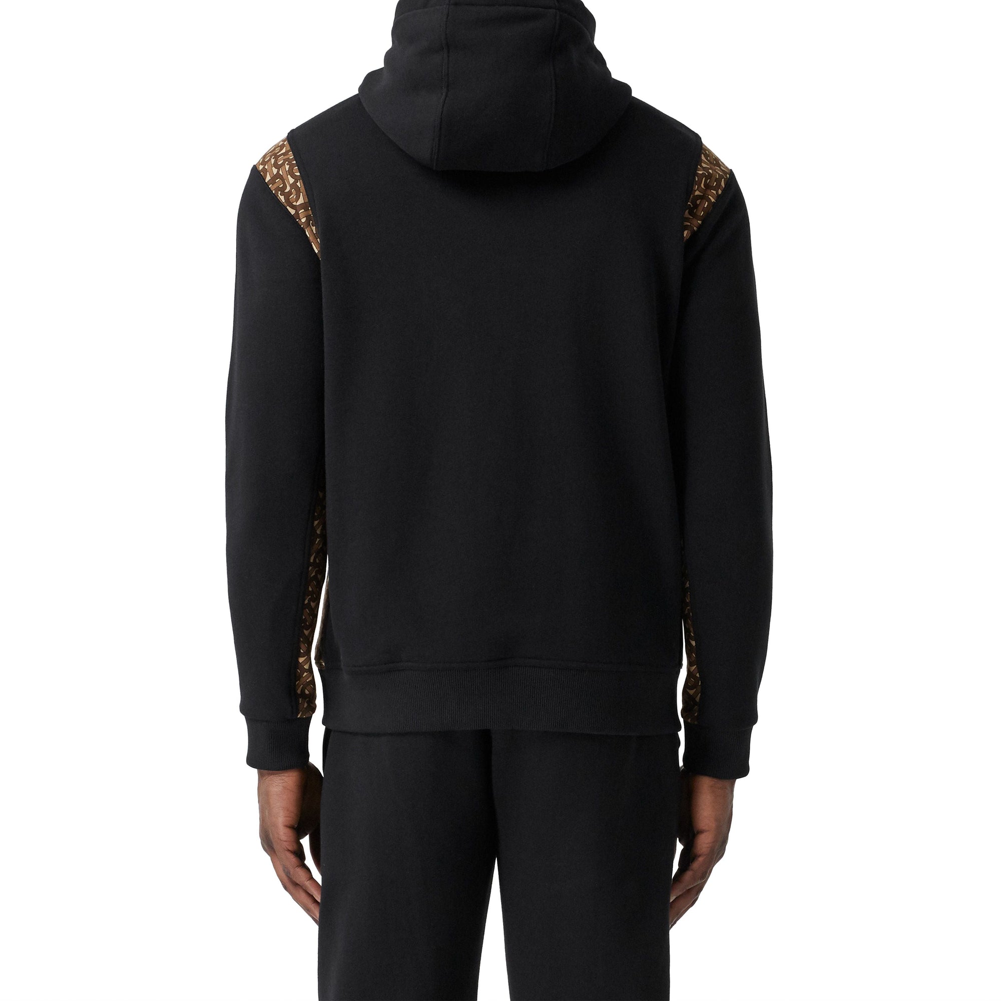 BLACK Hoodie en coton Monogram