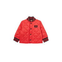 BRIGHT RED Veste matelassée en polyester recyclé