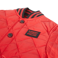 BRIGHT RED Veste matelassée en polyester recyclé