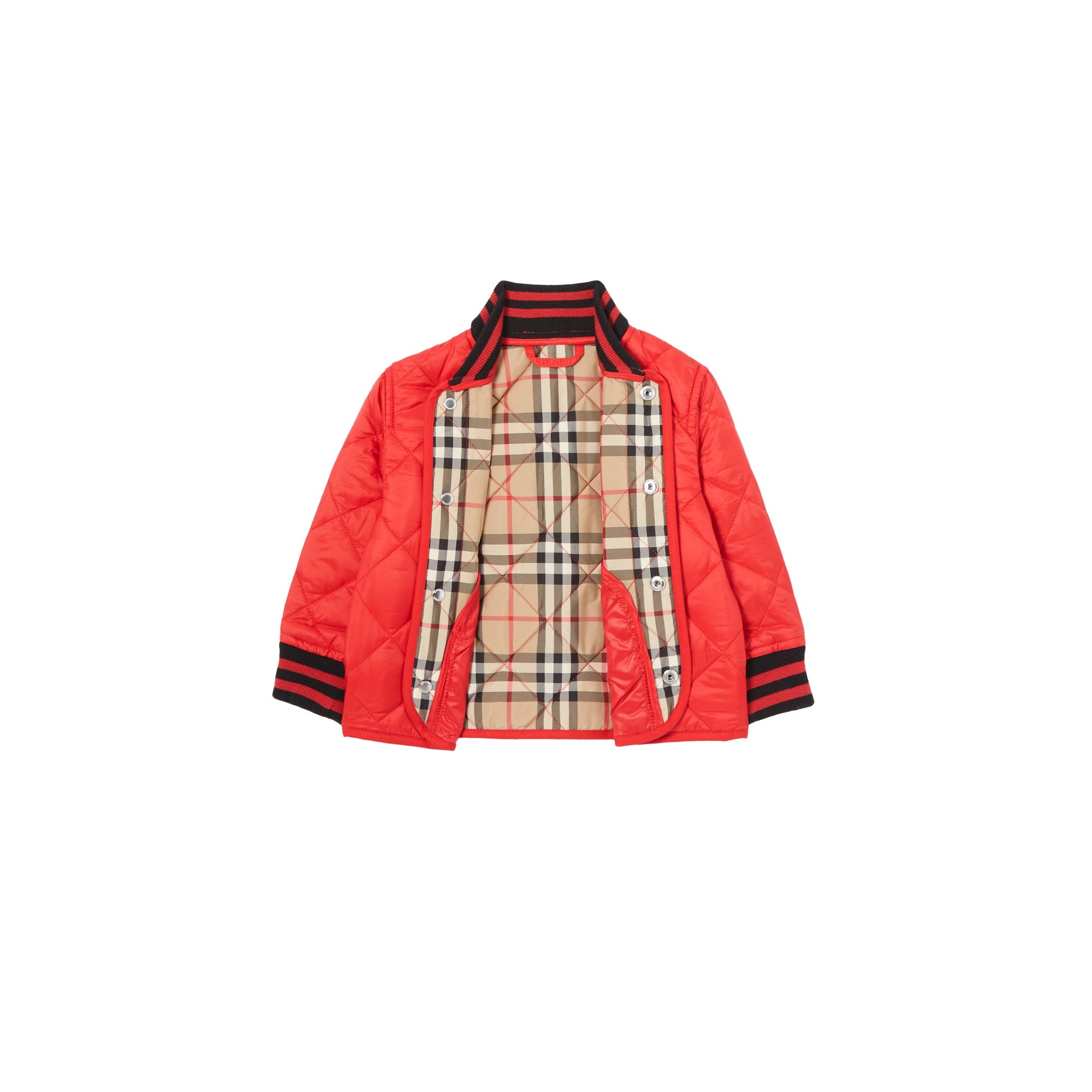 BRIGHT RED Veste matelassée en polyester recyclé