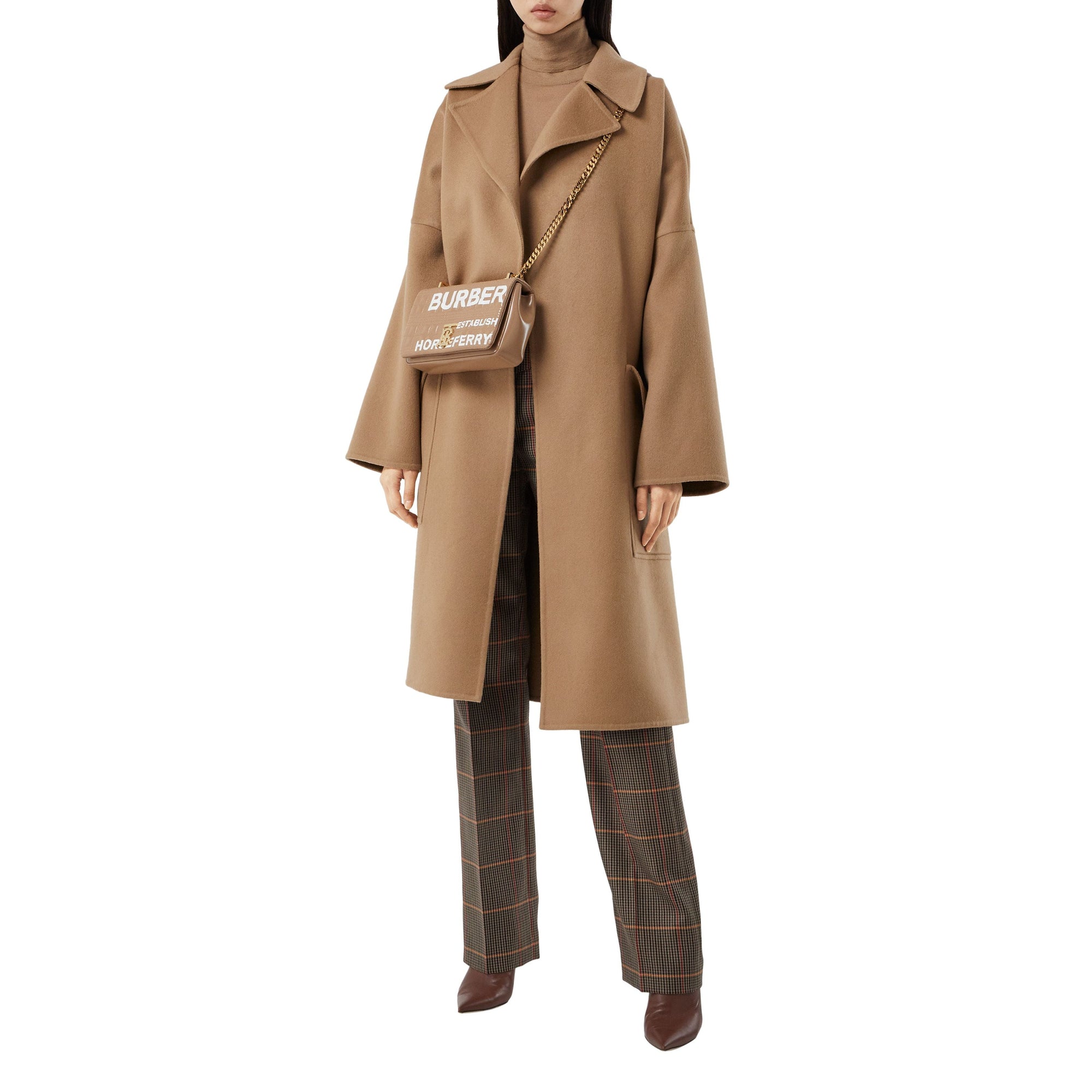 CAMEL/WHITE Petit sac Lola matelassé Horseferry
