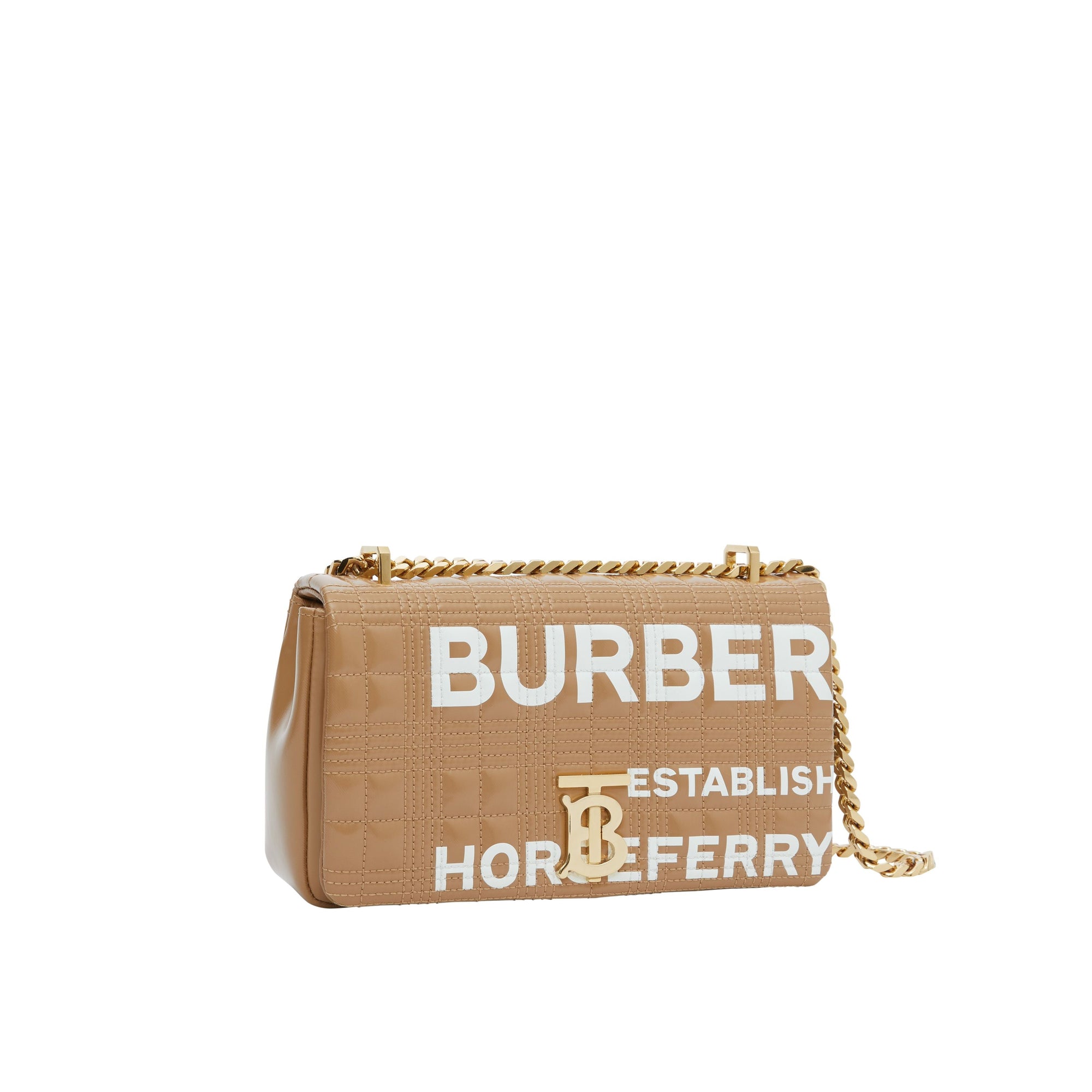 CAMEL/WHITE Petit sac Lola matelassé Horseferry