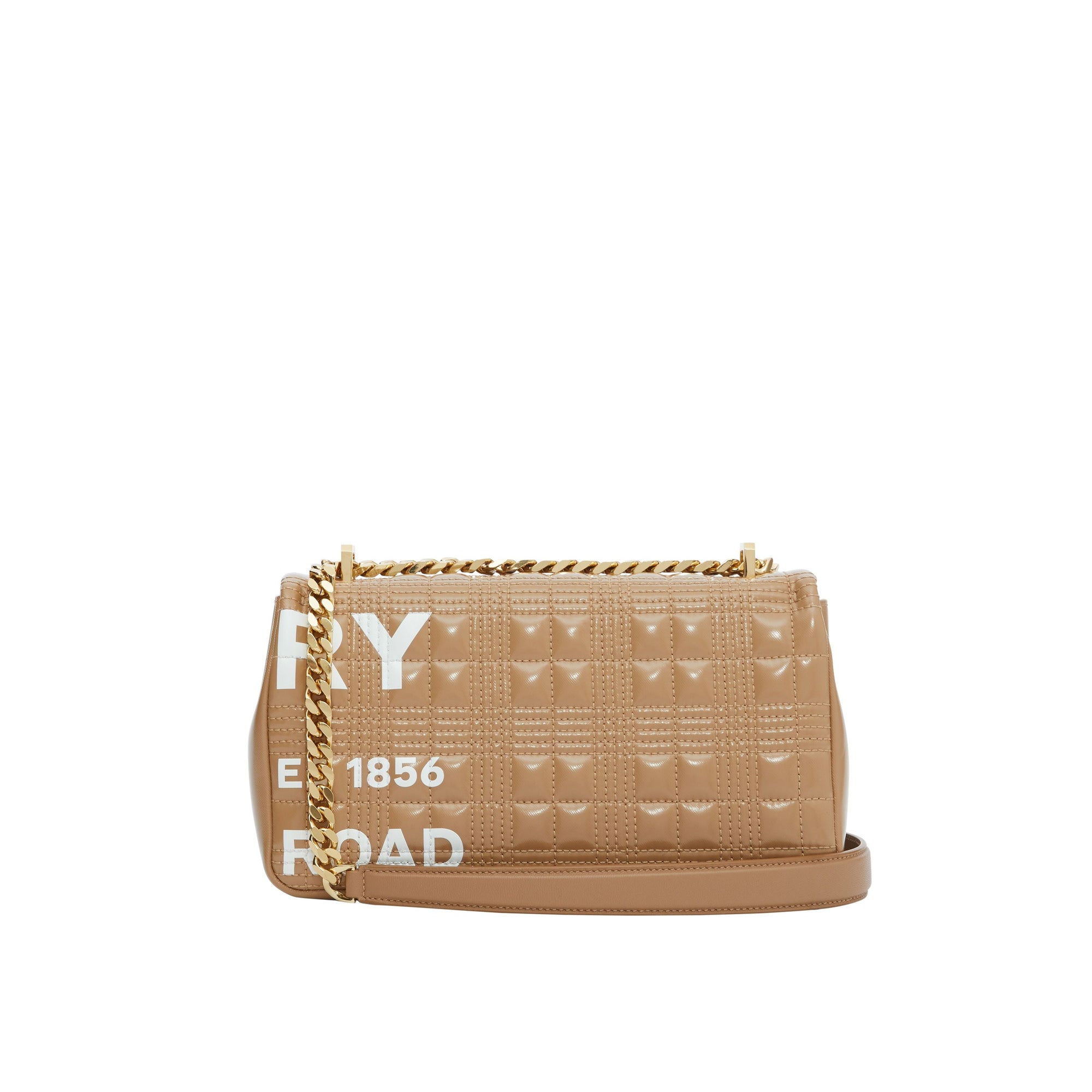 CAMEL/WHITE Petit sac Lola matelassé Horseferry