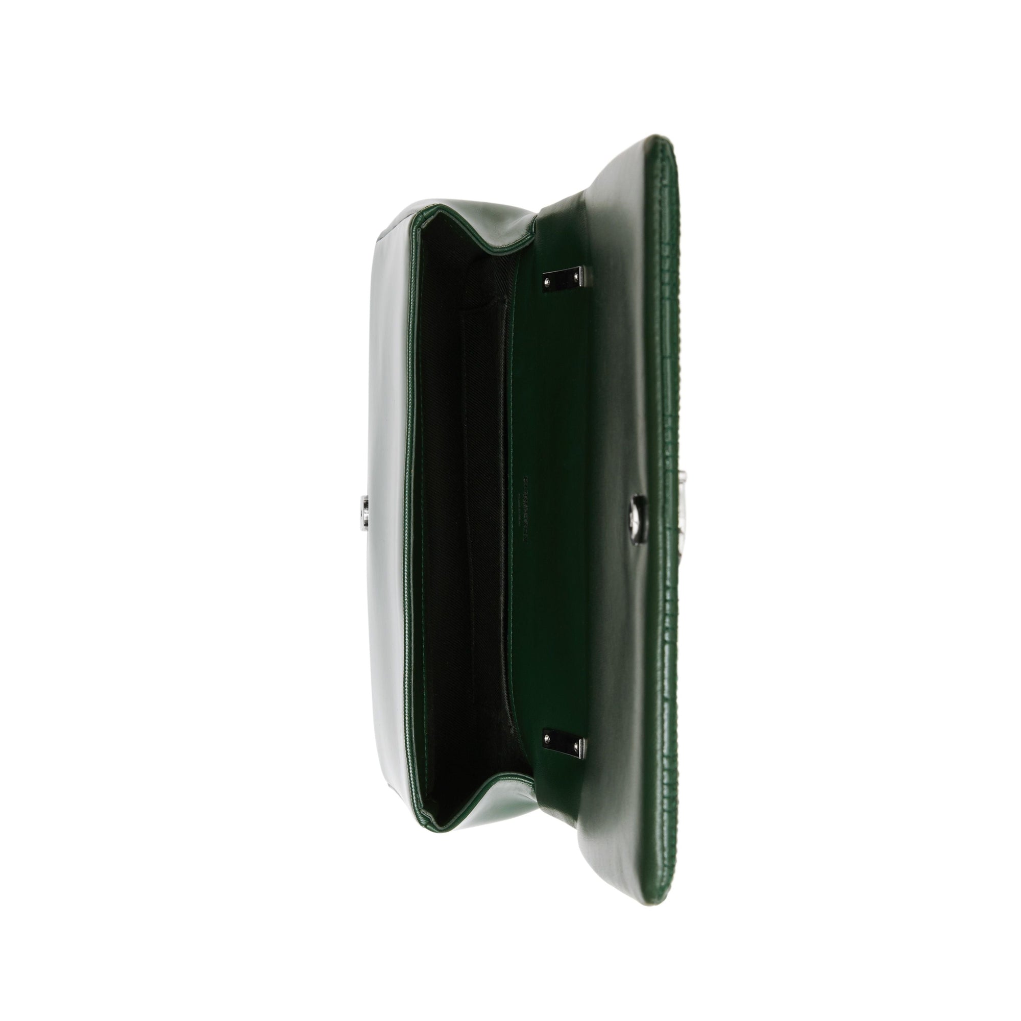 Petit sac Lola matelassé Horseferry - Vert Pin Sombre & Blanc