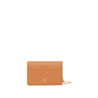 Porte-cartes en cuir avec sangle amovible - Sable Intense