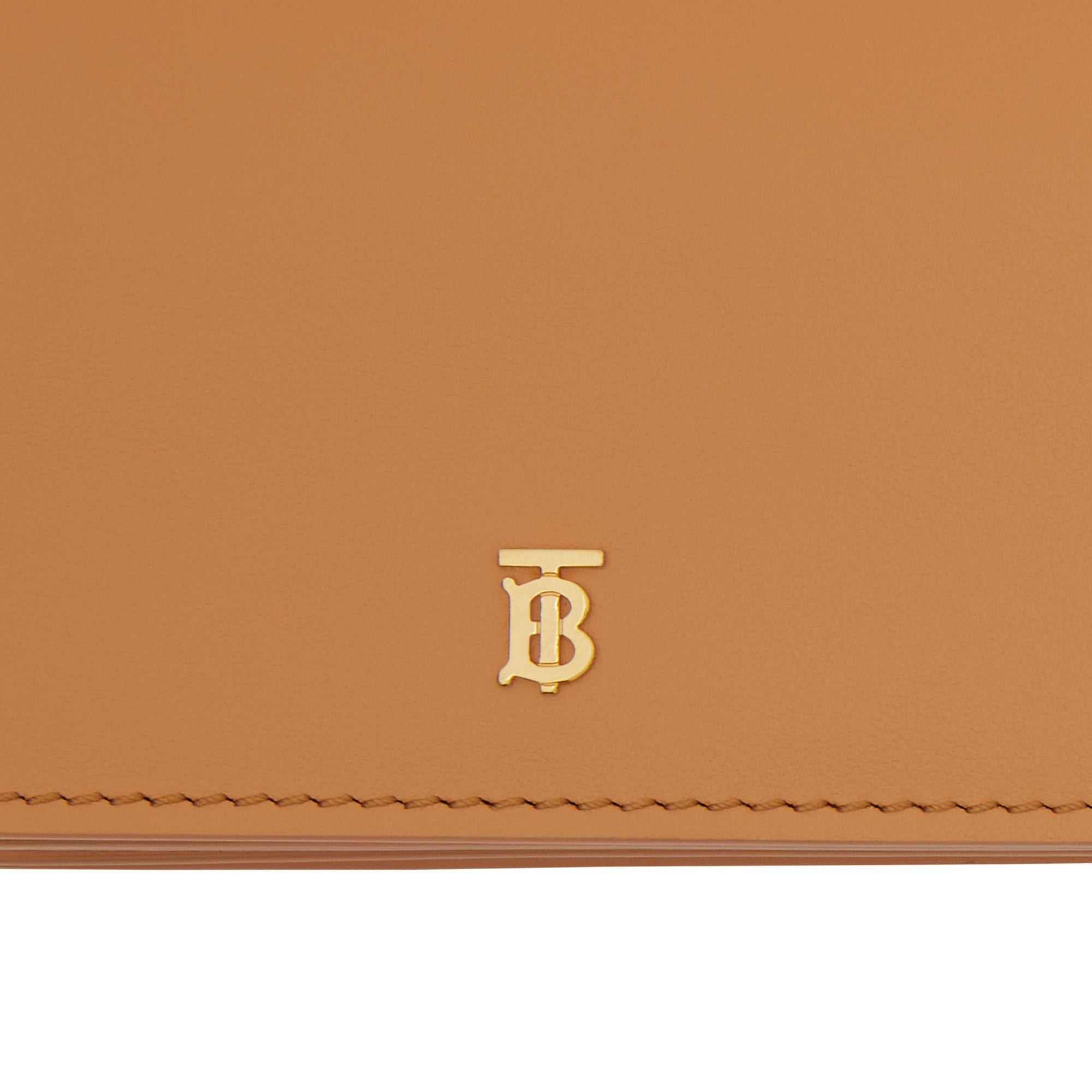 Porte-cartes en cuir avec sangle amovible - Sable Intense