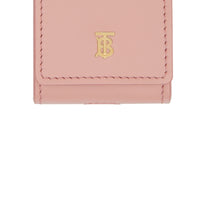 Étui pour airpods en cuir grainé - Rose blush