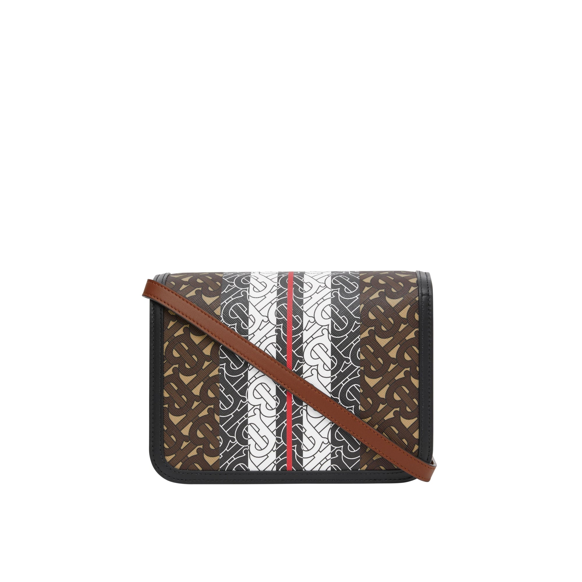 Petit sac TB en toile écologique rayé Monogram - Check
