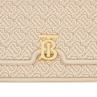 Sac tb moyen en cuir d'agneau monogram matelassé - Sésame