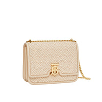 Sac tb moyen en cuir d'agneau monogram matelassé - Sésame