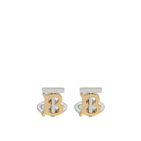 LIGHT GOLD/PALLADIO Boutons de manchette plaqués or et palladium Monogram