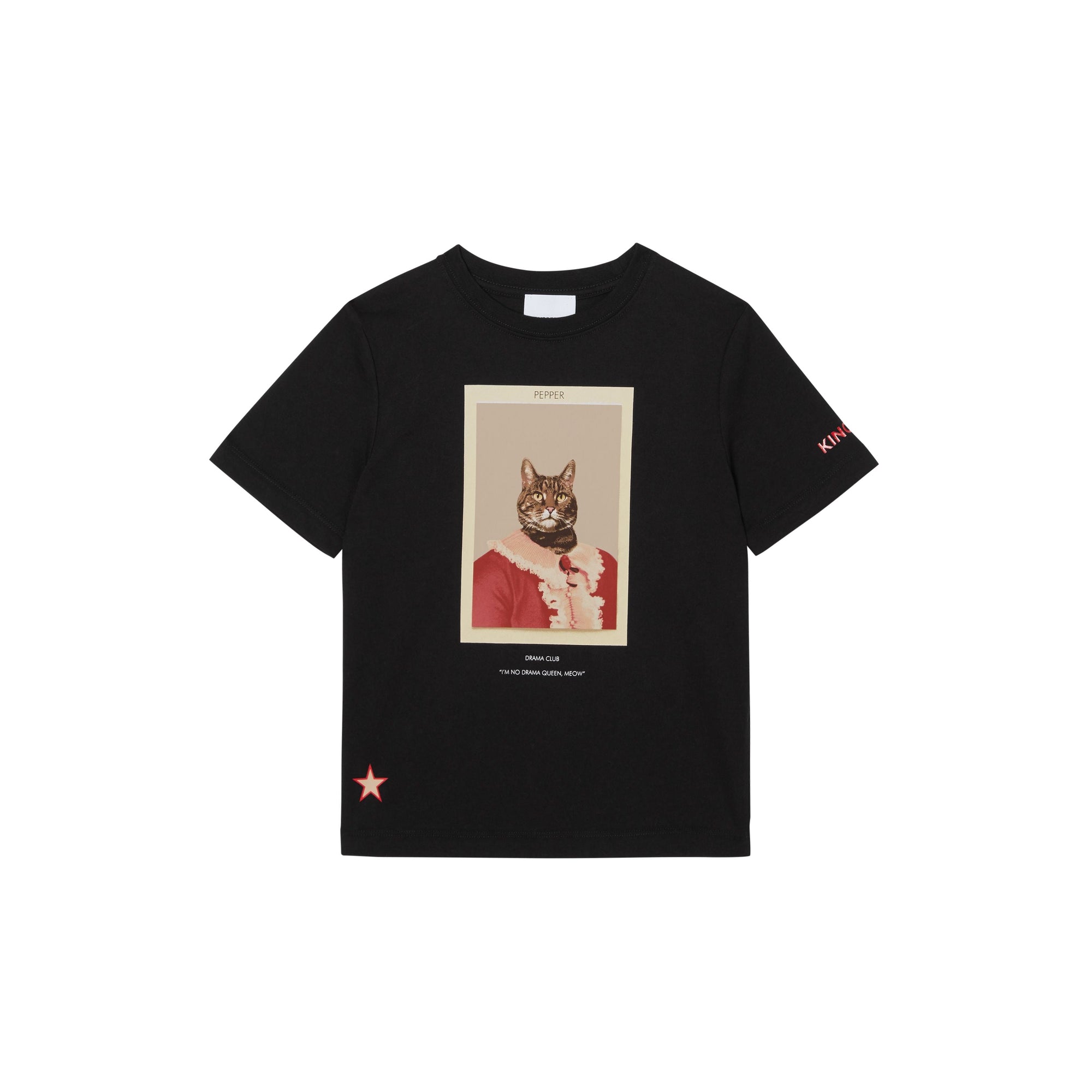 BLACK T-shirt en coton à imprimé personnage