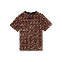 BRIDLE BROWN IP PTTN T-shirt en coton rayé Monogram
