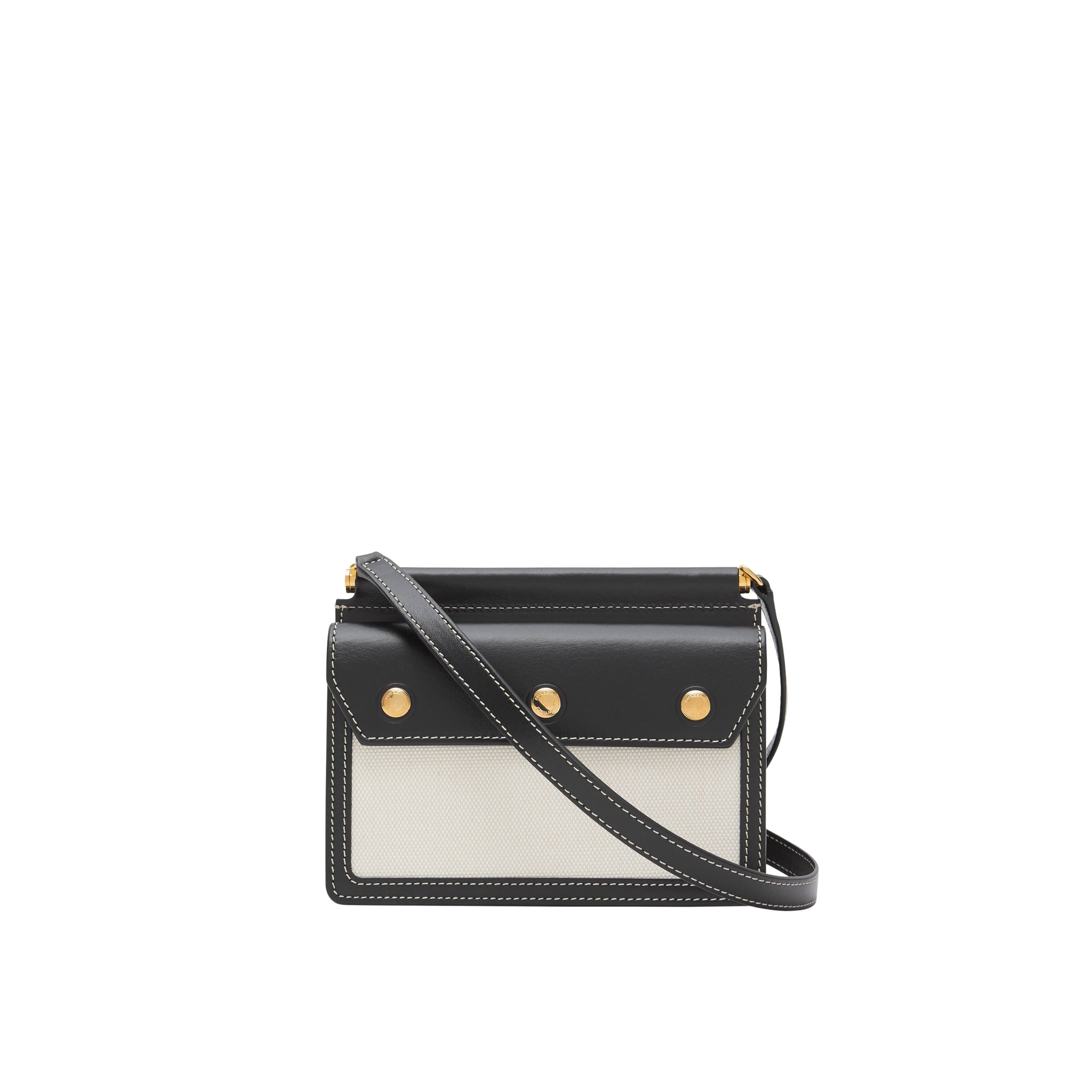 Mini sac Title Horseferry avec poche - Naturel & Noir