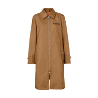 CAMEL Manteau en toile technique avec logo appliqué