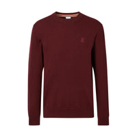 DEEP MERLOT Pull en cachemire Monogram