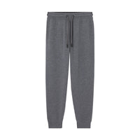 CHARCOAL MELANGE Pantalon de survêtement en laine mérinos bicolore