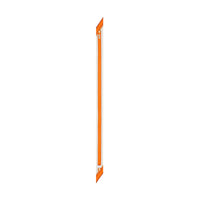 Foulard ultrafin en soie monogram avec logo - Orange vif