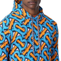 BRIGHT COBALT IP PT Sweat-shirt à capuche en coton Monogram unisexe