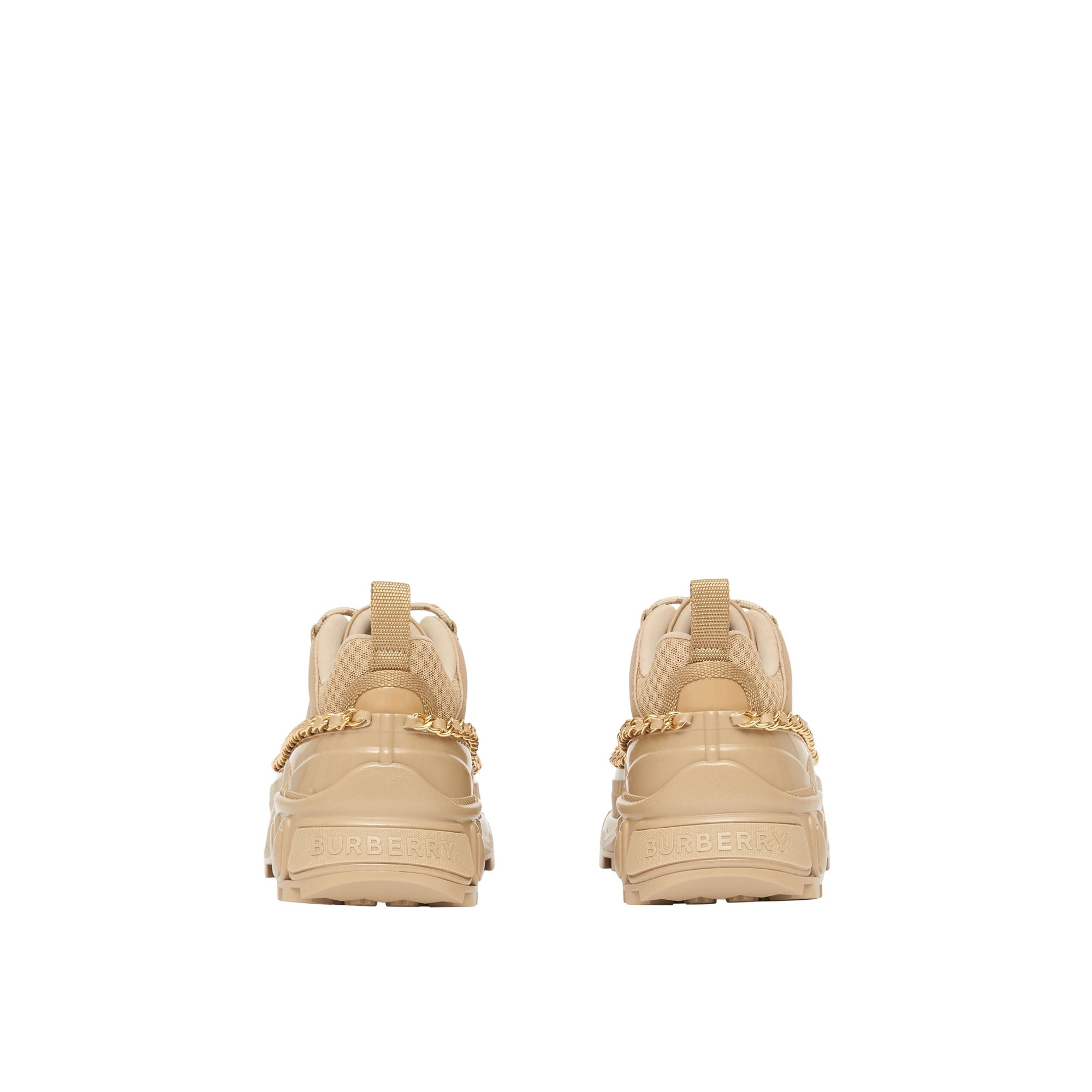 HONEY Sneakers Arthur en cuir velours et cuir avec chaîne