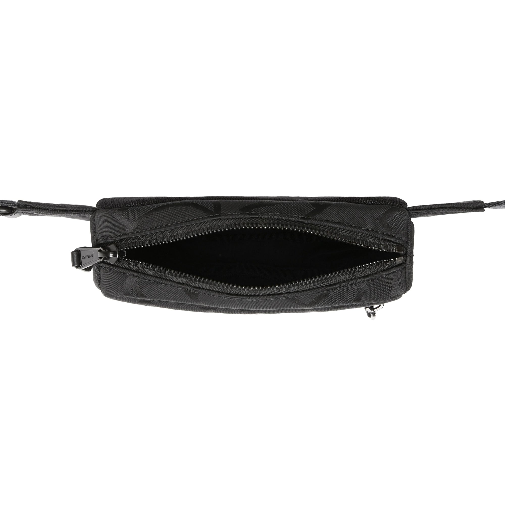 BLACK Petit sac banane Cannon en polyester recyclé Monogram