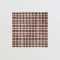 ASH ROSE Carré en modal et laine à motif check