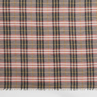 ASH ROSE Carré en modal et laine à motif check