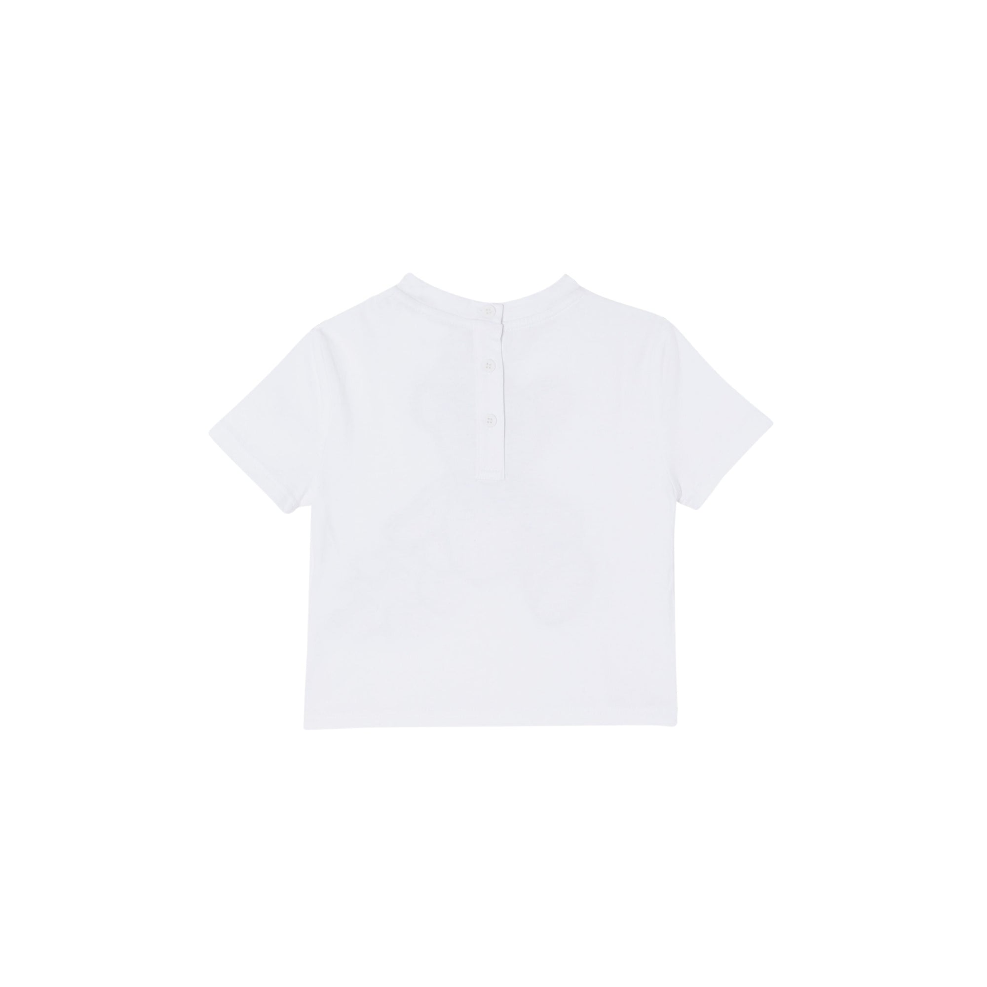 WHITE T-shirt en coton avec appliqué Thomas Bear