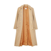 HONEY Paletot ceinturé sur mesure en gabardine tropicale