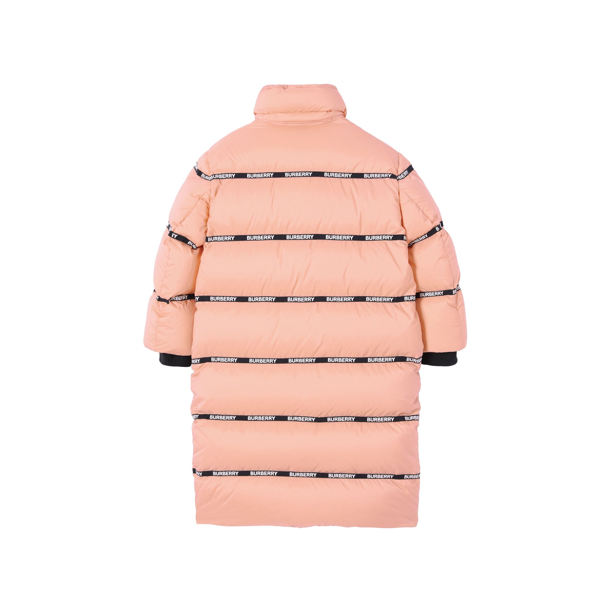 PEACH Doudoune avec bandes à logo et capuche amovible