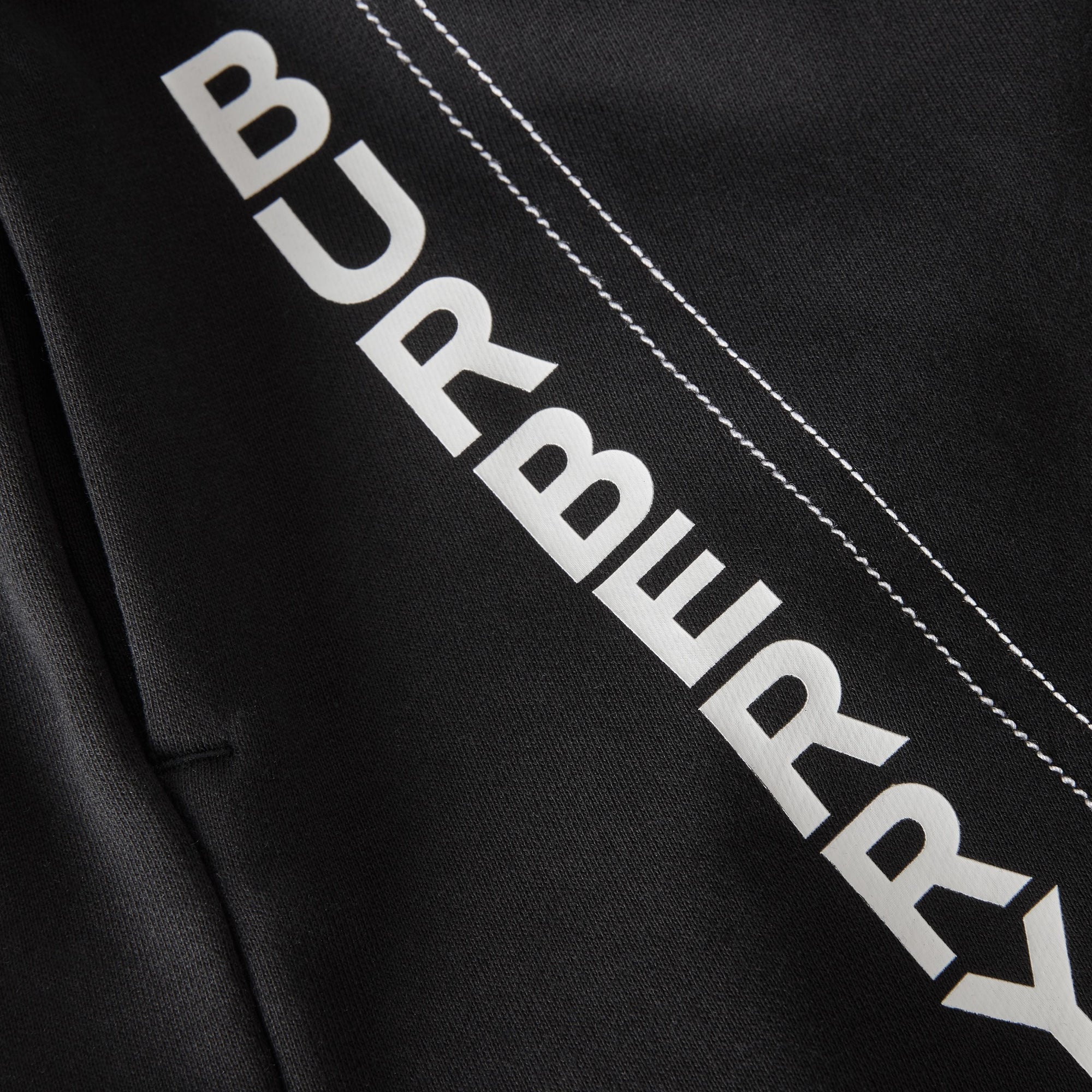 BLACK Robe à manches longues en coton avec logo