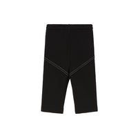BLACK Pantalon de survêtement en coton avec logo