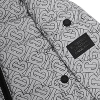 BLACK IP PAT Doudoune à capuche Monogram
