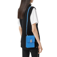TRUE BLUE Sac Robin en cuir grainé