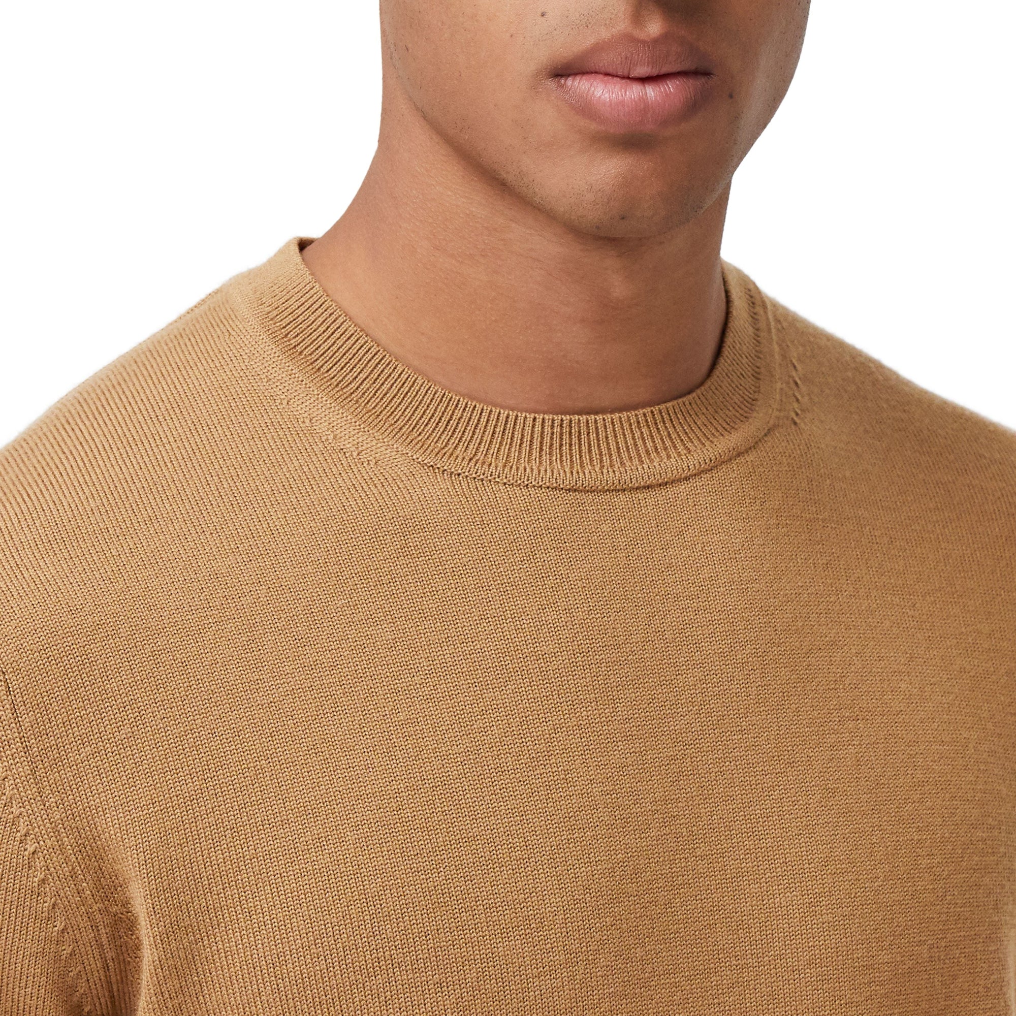 CAMEL Pull en laine avec rayures iconiques