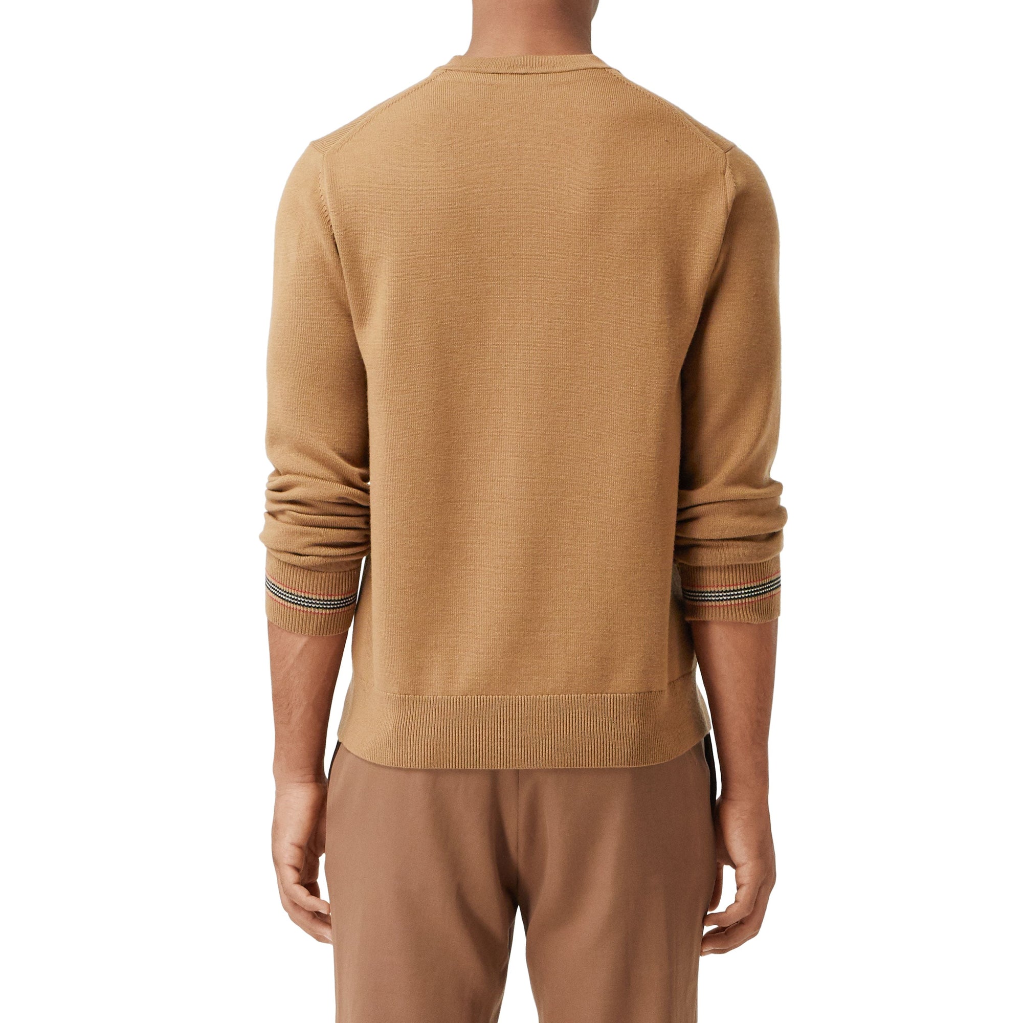 CAMEL Pull en laine avec rayures iconiques