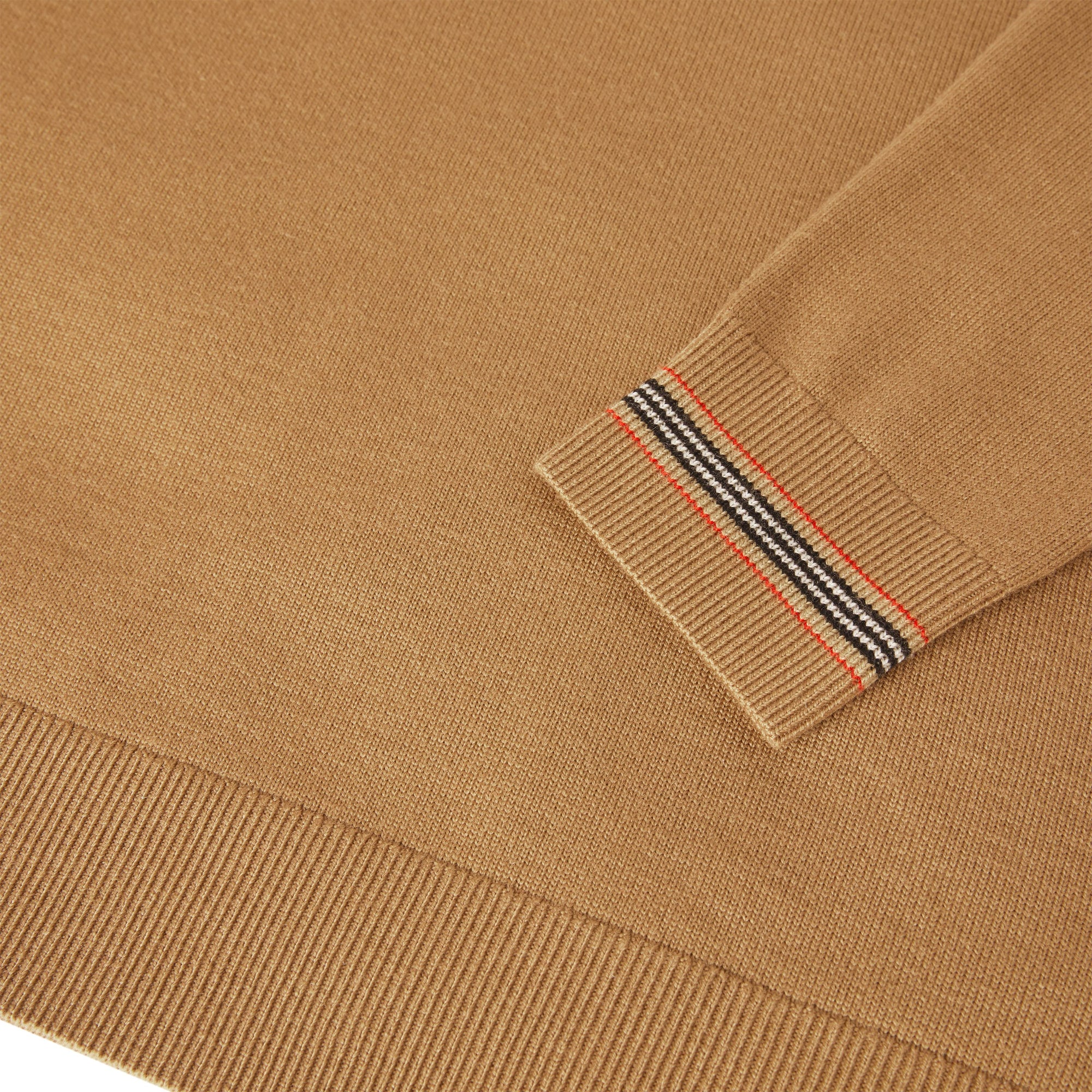 CAMEL Pull en laine avec rayures iconiques