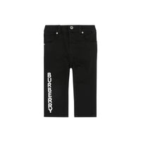BLACK Jean en denim japonais avec logo