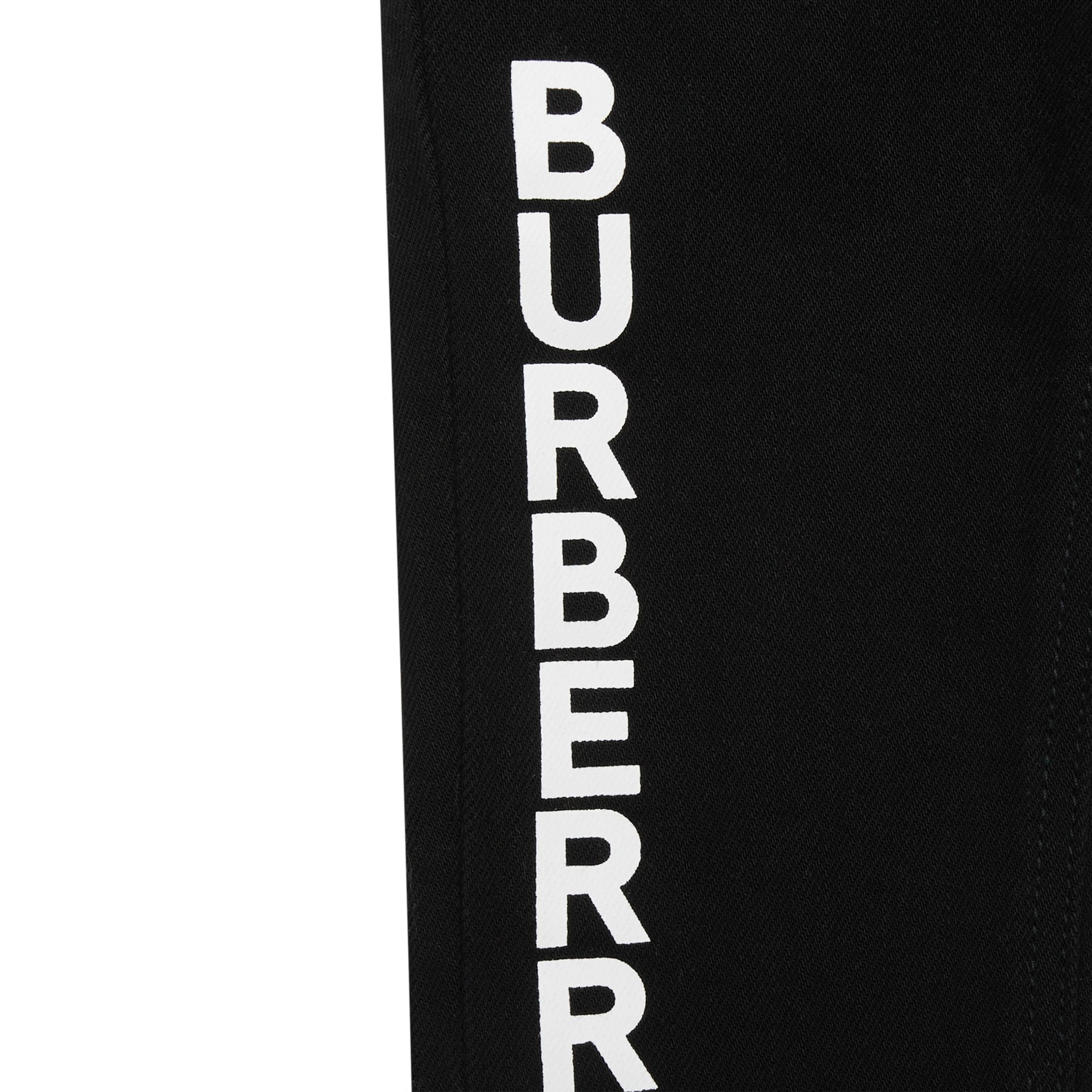 BLACK Jean en denim japonais avec logo