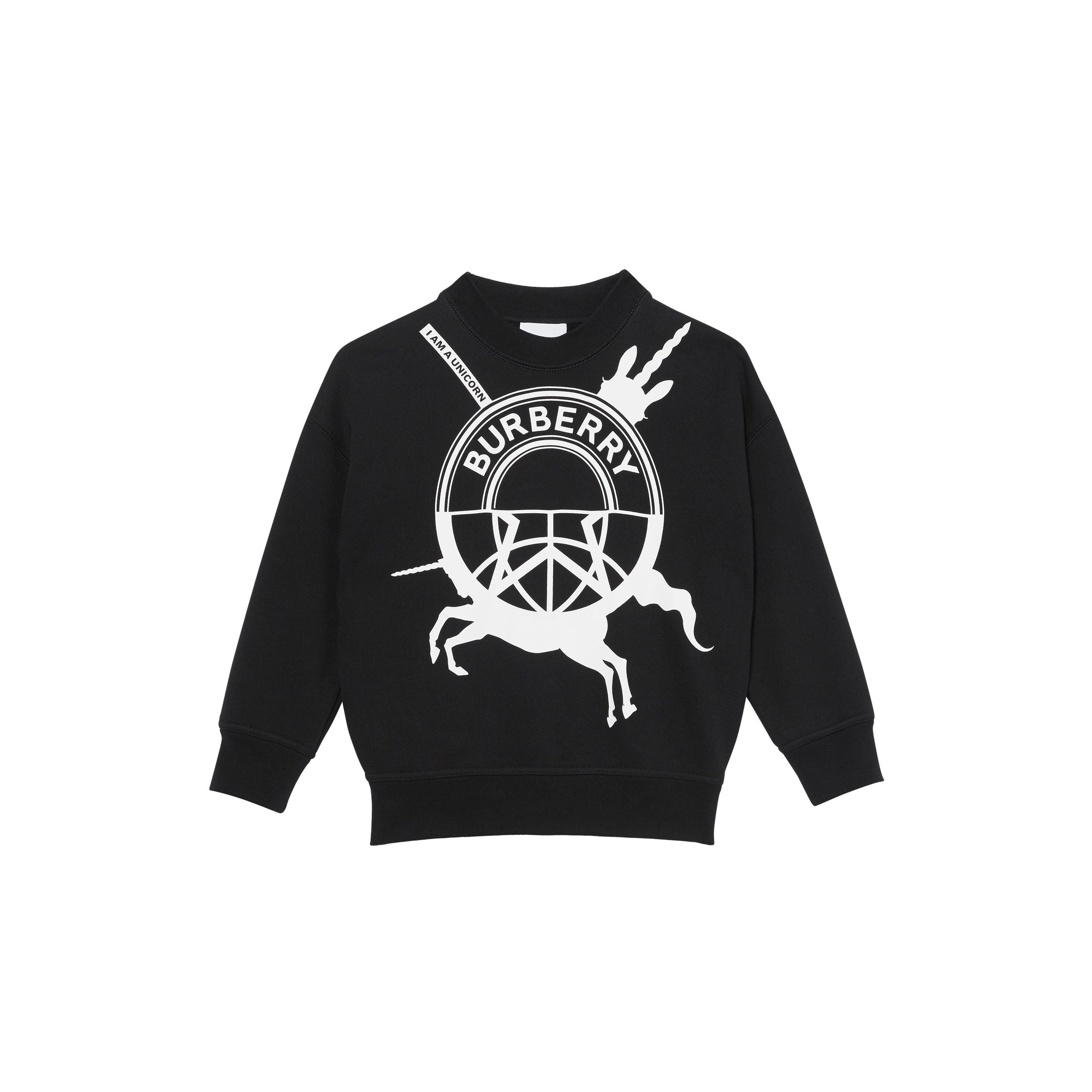 BLACK Sweat-shirt en coton avec logo
