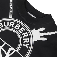 BLACK Sweat-shirt en coton avec logo