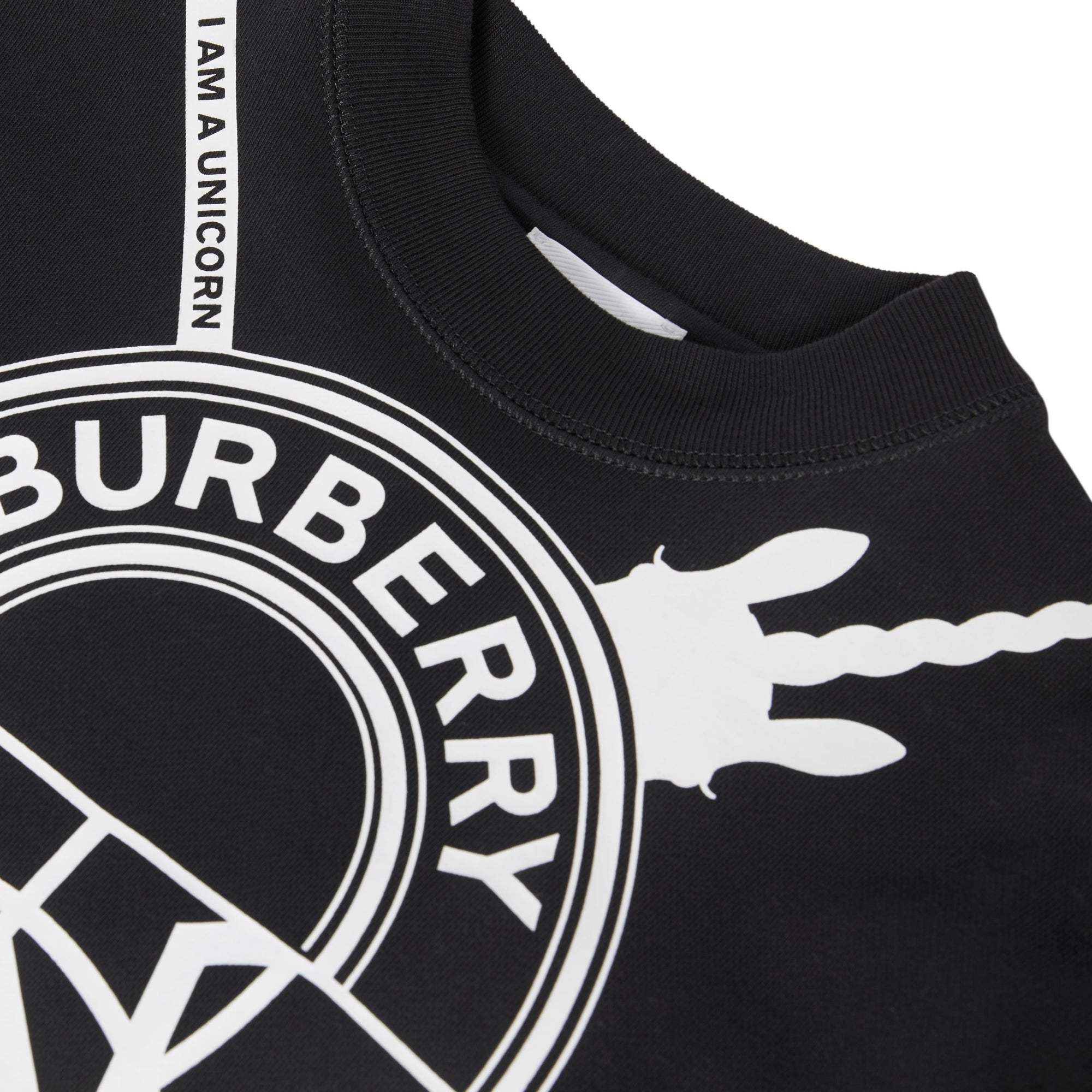 BLACK Sweat-shirt en coton avec logo
