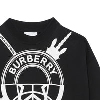 BLACK Sweat-shirt en coton avec logo