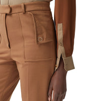 BISCUIT Pantalon tailleur en jersey avec poches