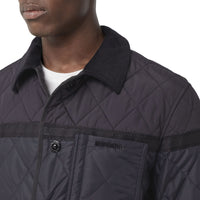NAVY Veste de campagne matelassée en toile de nylon
