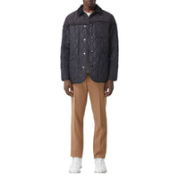 NAVY Veste de campagne matelassée en toile de nylon