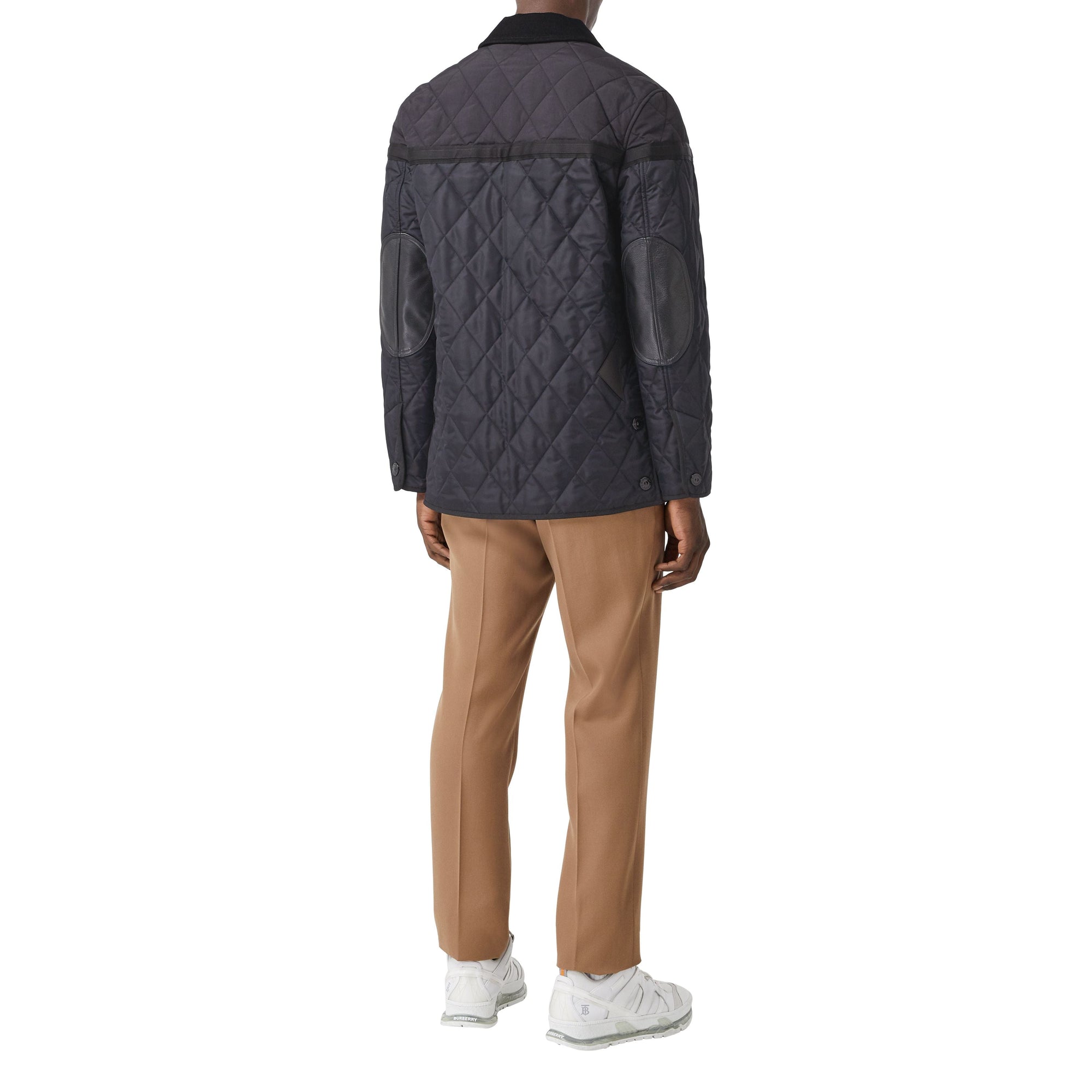 NAVY Veste de campagne matelassée en toile de nylon